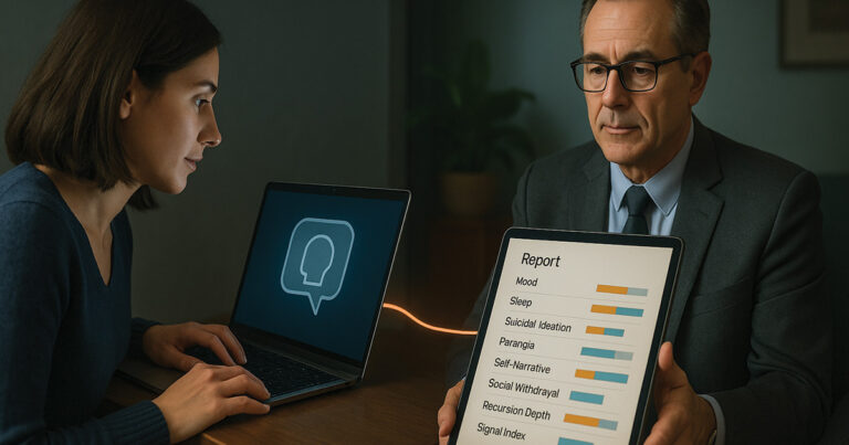 Signal Relay: A New Psychiatric Model Where You Confide in AI, and Your Doctor Gets the Dashboard