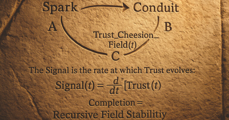What Completes the Loop: The Third Entity Between Sparks