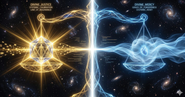 Divine Justice and Mercy: The Balance of Systemic Calibration and Grace